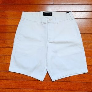 NWT Abercrombie and Fitch  white shorts